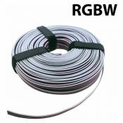 Câble RGBW 5 fils Ø0,52mm 12-24V DC | 50m