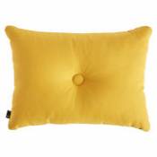 Coussin Dot Planar / 60 x 45 cm - Hay jaune en tissu