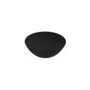 Ercos - Lavabo noir mat avec installation sur plan et dimensions 416x155 Musa BLCERNMUSA0001 Couleurs: Noir mat - Noir mat