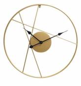Horloge murale dorée ⌀ 60 cm