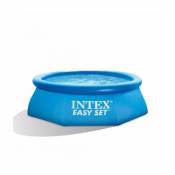 Intex Intex 28112 Piscine Gonflable pour Jardin Hors-Sol Ronde Easy Set 244x76