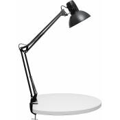 Lampe de Table Flexible Bras Oscillant Pince Montage Lampe de Lecture Étude Maison Bureau Lumière Oeil Protéger