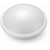 Lampes dômes led avec détecteur - Micro-ondes - Blanc - 296mm - IP44