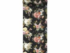 Papier peint fleurs vintage noir - 139368 - 50 x 900