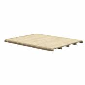 Plancher pour abri bois Mokau 5 92 m² ép.19 mm