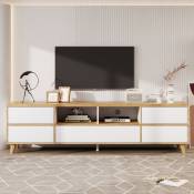 Redom - meuble tv 175 cm led Table console de style