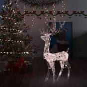 Renne de décoration de Noël Acrylique 140 led blanc