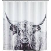 Rideau de douche yak, 180 x 200 cm, polyester, venko