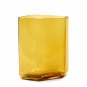 Vase Silex Large / H 33 cm - Serax jaune en verre