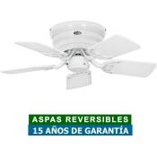 Ventilateur de plafond Casafan 5075061 classic flat 75cm blanc ou gris / blanc