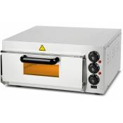 Vertes - Four à Pizza Electrique Professionnel (2000 Watt, régulation de température 0°C à 350°C, contrôle séparé de la température et de la Chaleur