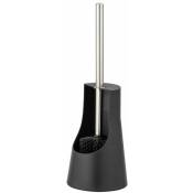 Wenko - Brosse wc silicone arese, noir