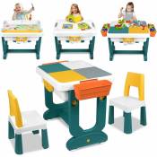 Yardin - Ensemble table et chaises pour enfants 5 en
