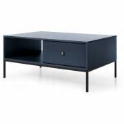 Bbloisir - Table basse Bleu 104x68cm design moderne de haute qualité modèle Mono