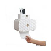 Ensoleille - Boîte de mouchoirs de papier mural Support de rouleau de papier de cuisine Distributeur de papier pour boîtes