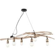 Ideal Lux - driftwood SP6, Suspension