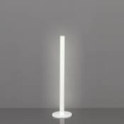 Lampadaire Flux LED / H 124 cm - Slide blanc en plastique