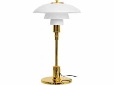Lampe de table - lampe de salon - liam chromé doré