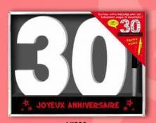 P2G - Dédicaces 3D anniversaire 30 ans - 23 x 29 cm