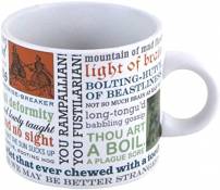 Shakespearean Insults Coffee Mug - Les insultes les