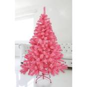 Spetebo - Sapin de Noël artificiel rose - 180 cm