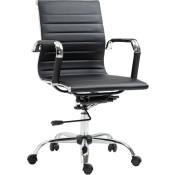 Svita - elegance Chaise de bureau Fauteuil de direction Chaise de bureau Fauteuil de conférence noir