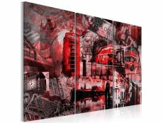 Tableau - londres rouges 120x80 cm