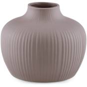Ameliahome - vase bali couleur cappuccino style boho convient à l'usage intérieur