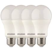 Ampoules LED STD Multi-directionnelles 13W Blanc Chaud E27 Lot de 4 - SYLVANIA