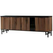Azura Home Design - Buffet zafira 224 cm marron