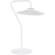 Beliani - Lampe de Table led Moderne 41 cm Blanche Galetti - Blanc