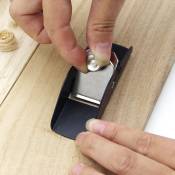Fortuneville - Travail du bois Mini rabot à bois rabot à main outils de charpentier bord de coupe rabot à main réglable outils de charpentier outil