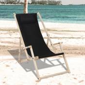 Hengda Chaise longue Chaise longue de plage Chaise