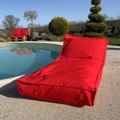 Housse de matelas bain de soleil - Rouge - 160 x 65
