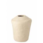 Jolipa - Vase haut en papier blanc 50x50x63 cm - Blanc