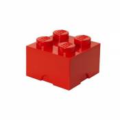 Lego Storage Brick 4 Medium Red
