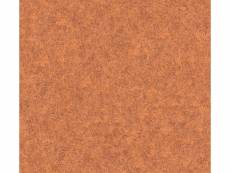 Papier peint effet béton orange chaude - as-362079