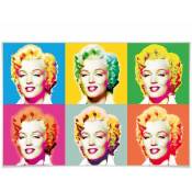 Poster xxl Marilyn Monroe Retro Portrait affiche murale