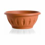 Pot de fleurs - alba - d 50 cm - Terracotta - Livraison gratuite - Rouge