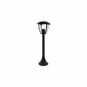 Silumen - Lanterne Extérieure Noire mate 60cm pour Ampoule E27 - Noir - - Noir