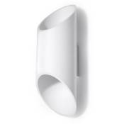 Sollux - Applique penne 30 l blanc: 10, b: 12 h: 30, G9, dimmable