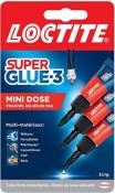 Superglue-3 mini dose Loctite 3x1g