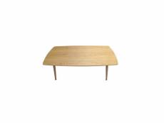 Table basse entièrement et bois rectangulaire 410083