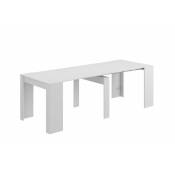 Tendencio - Table Extensible Alga (blanc) - Blanc