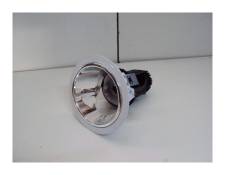 Trajectoire - Encastré rond asymetrique orientable blanc ø 206mm drago lampe iodure metallique 35 / 70w G12 réf TRJ132601