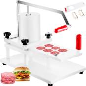 Vevor - Presse a Burger Steak Hache pe Machine a Hamburger Acier Inoxydable Professionnelle Moules 5cm6 & 13cm 91g6 136-227g Tremie 160 mm pour