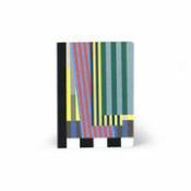 Carnet Rubans / A5 (15 x 21 cm) - 96 pages - Papier Tigre multicolore en papier