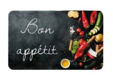 Id Mat - Tapis de cuisine - 50x80 cm - Bon appétit