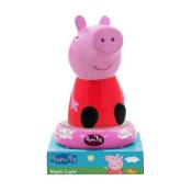 Kids Licencing - Veilleuse 3D - Peppa Pig - Rose - 23 cm