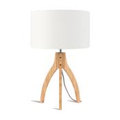 Lampe à poser blanche 54 x 32 cm Annapurna - Good & Mojo